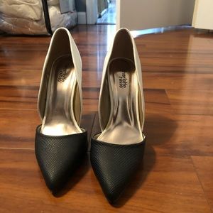 Two pairs of Charlotte Russe pumps/heels